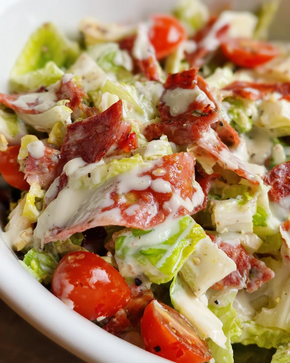 Low Carb Italian Grinder Salad Low