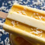 Mango Coconut Popsicles