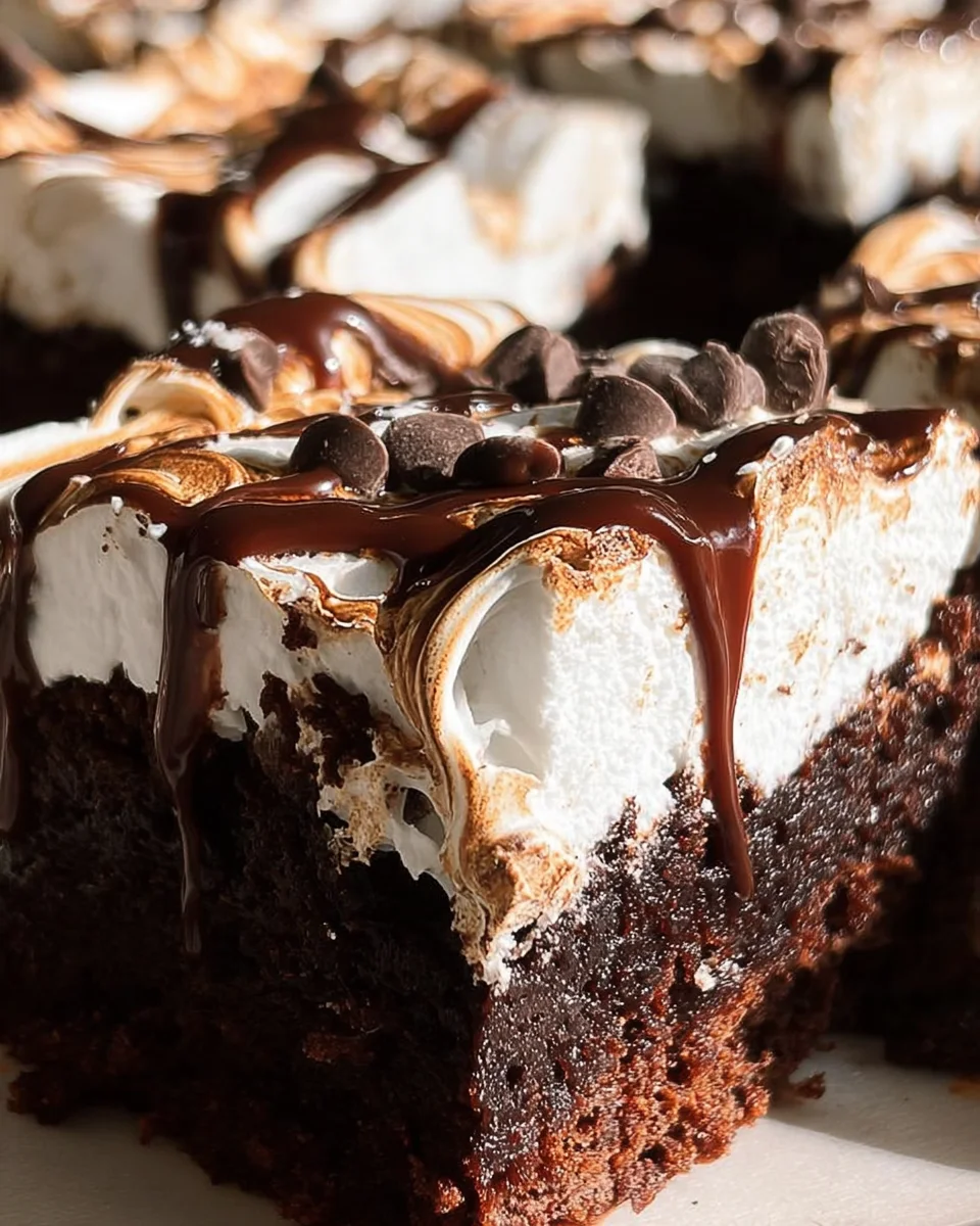 Marshmallow Brownies Marshmallow Brownies