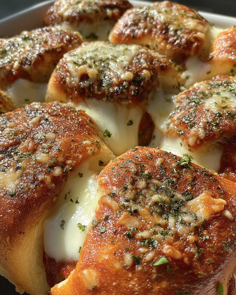 Meatball Parmesan Sliders Meatball