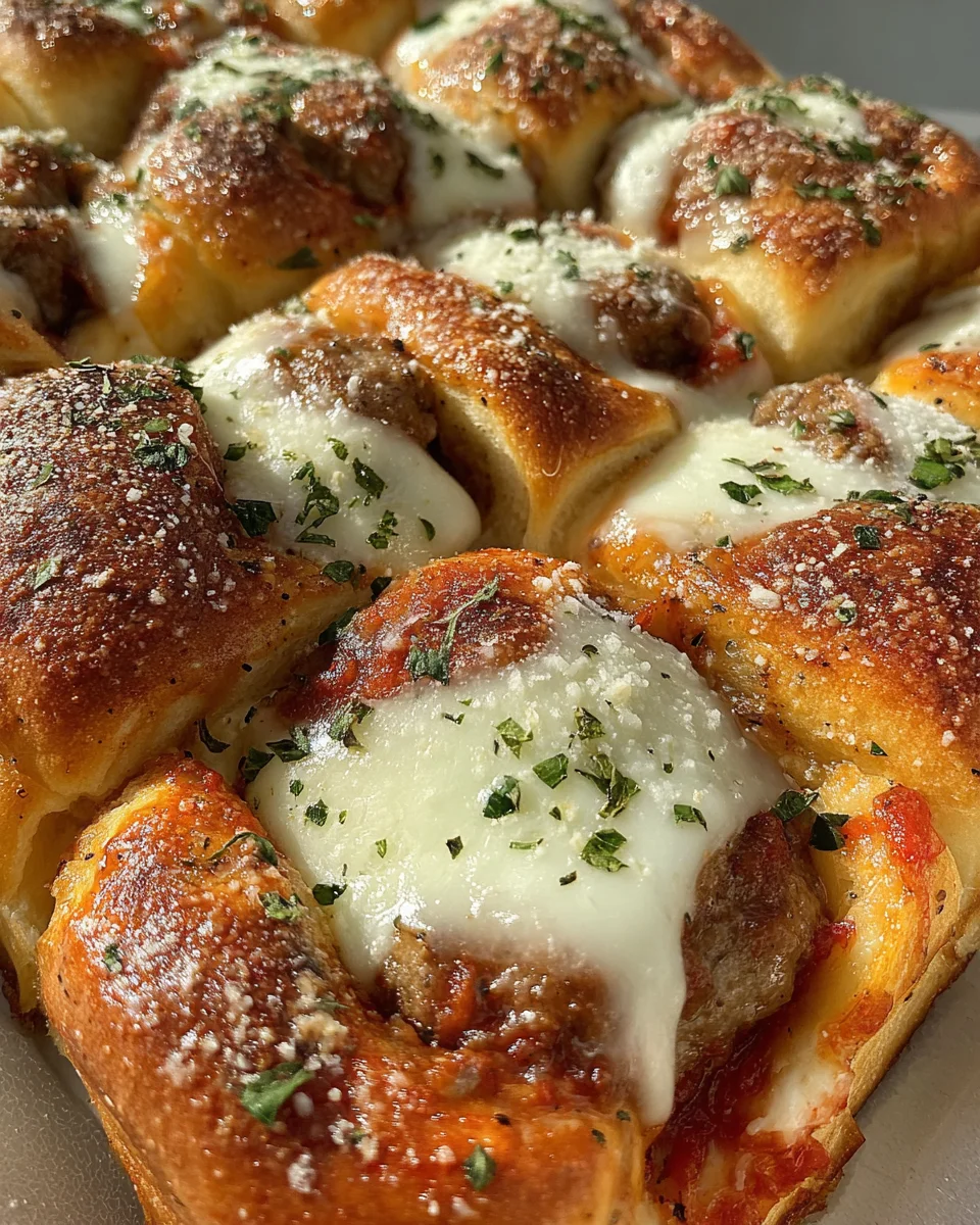 Meatball Parmesan Sliders Meatball