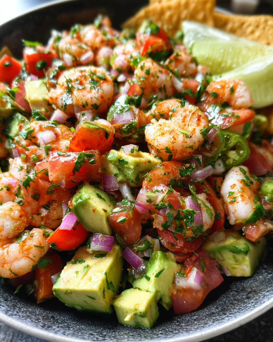 Mexican Shrimp Salad Mexican