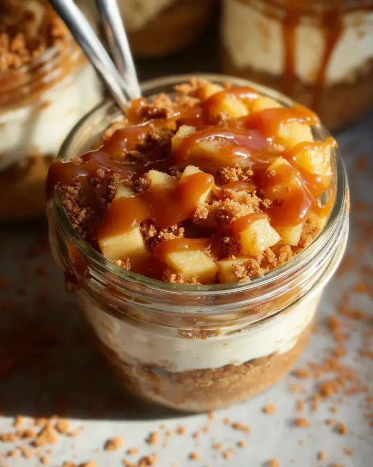 Mini Mason Jar Apple Pies