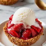 Mini Strawberry Ice Cream Pies Mini Strawberry Ice Cream Pies