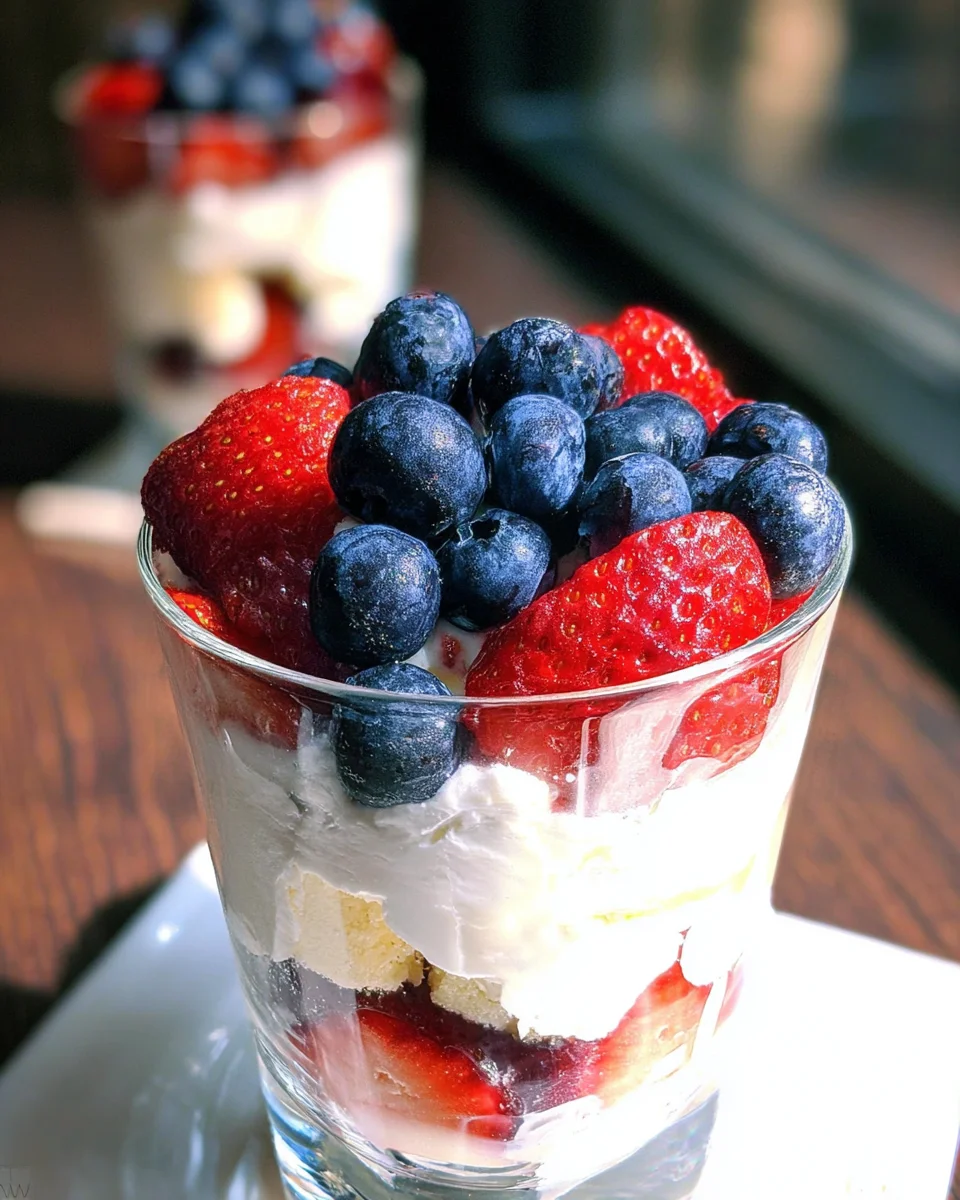 Mixed Berry Mini Trifles Mixed