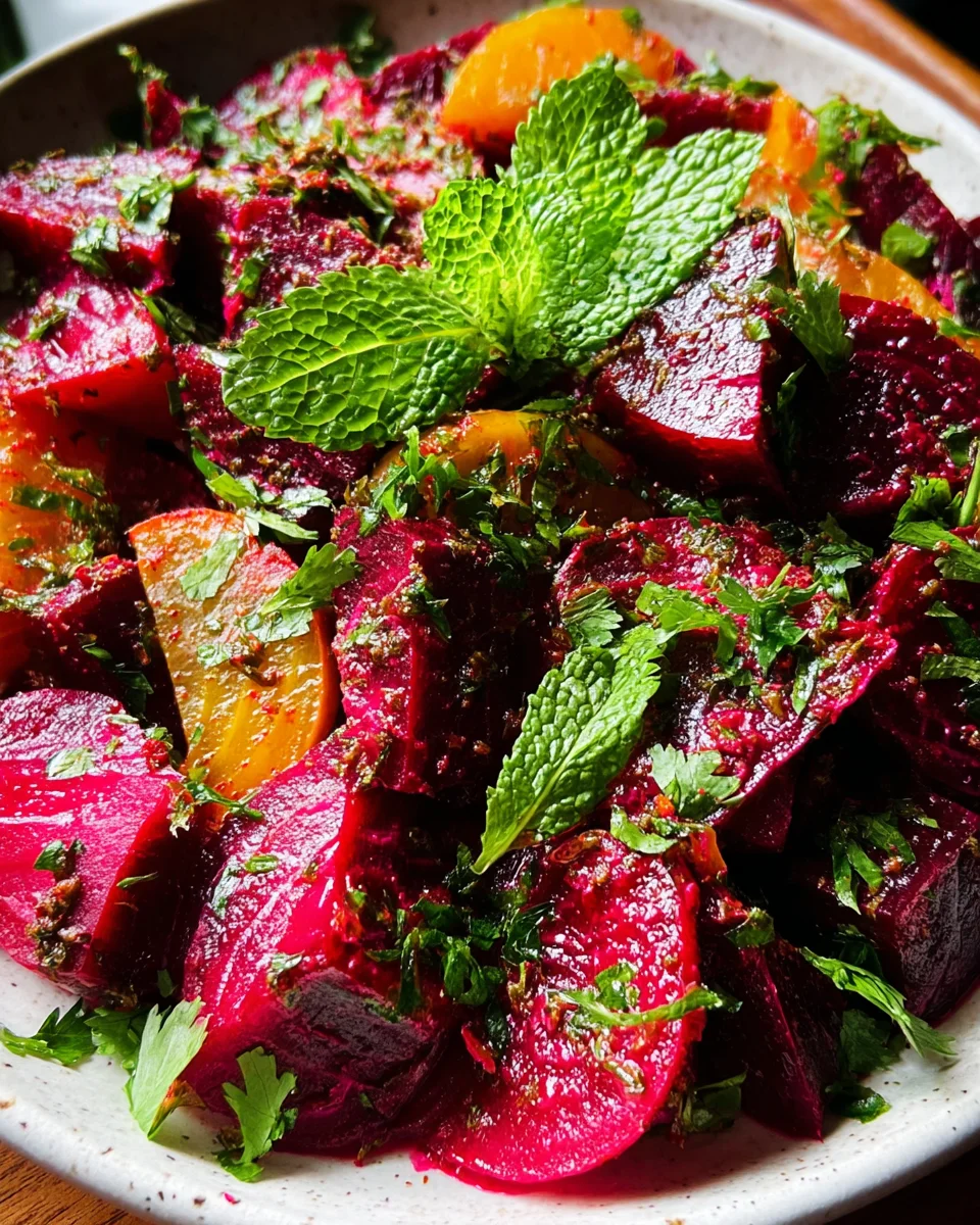 Moroccan Beet Salad Moroccan