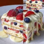 No Bake Icebox Cake with Summer Berries No Bake Icebox Cake with Summer Berries
