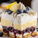 No Bake Lemon Blueberry Dessert No Bake Lemon Blueberry Dessert