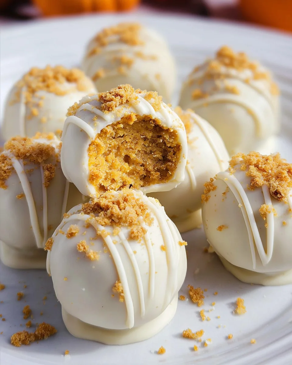 No Bake Pumpkin Balls No Bake Pumpkin Balls
