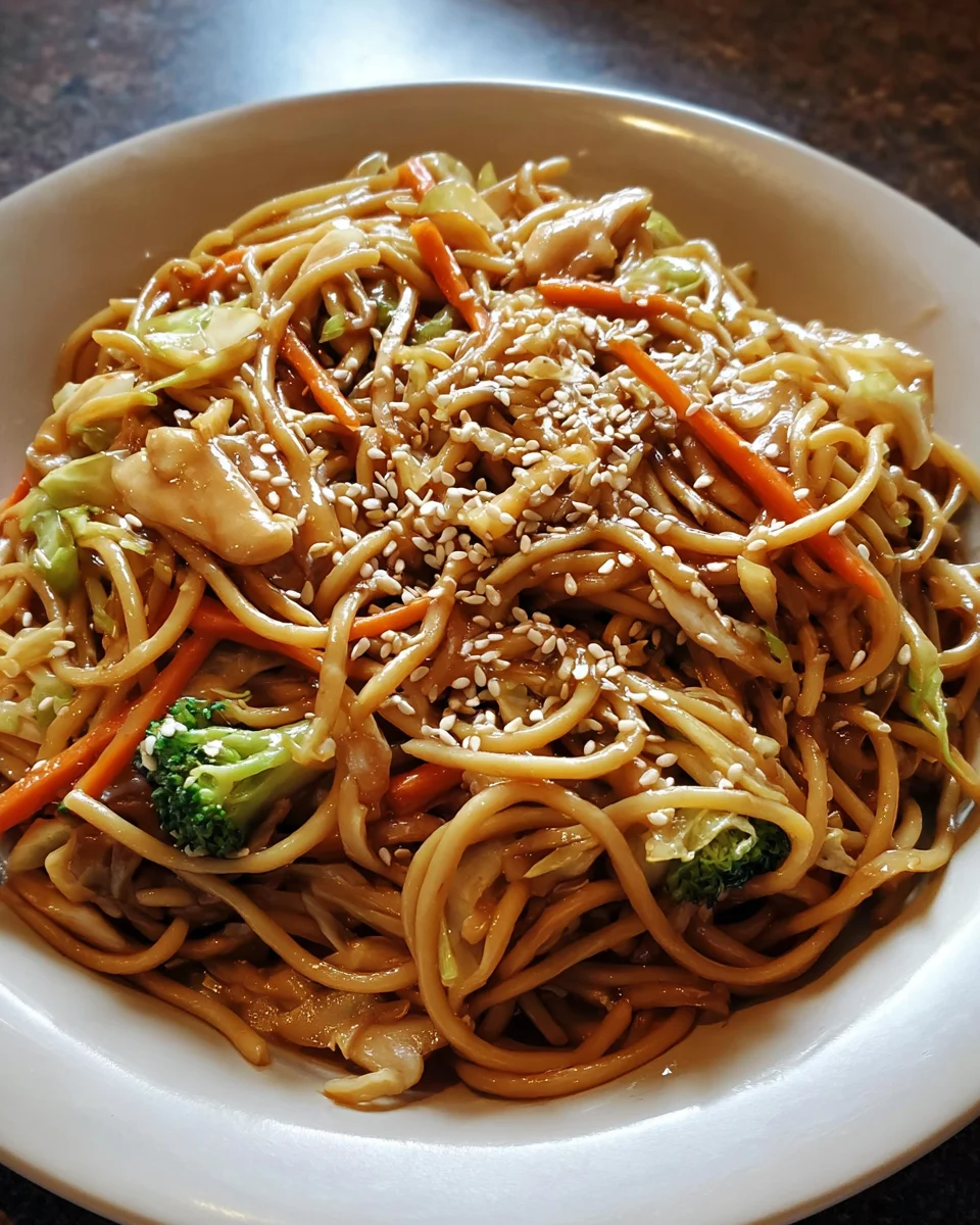 One-Pot Teriyaki Noodles One-Pot