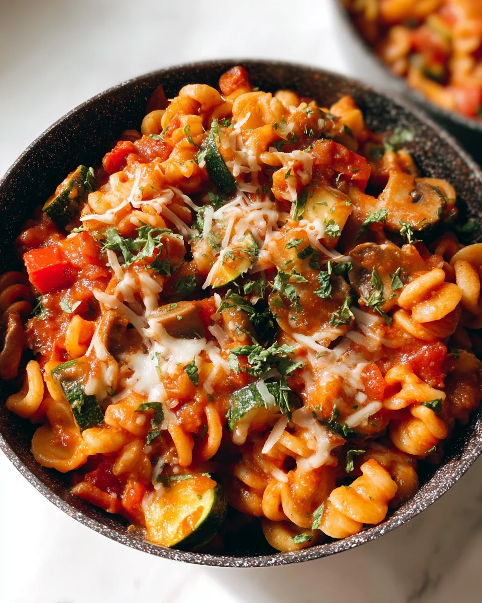 One-Pot Veggie Pasta One-Pot