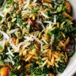 Orzo Kale Salad with Lemon Vinaigrette Orzo Kale Salad with Lemon Vinaigrette