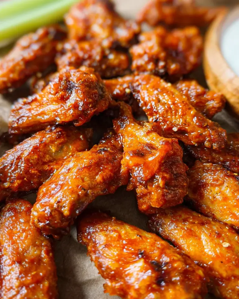 Oven-Baked Buffalo Wings