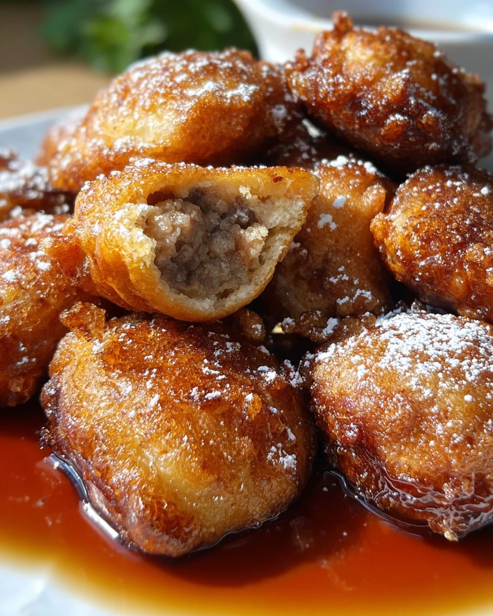 Pancake Sausage Bites Pancake Sausage Bites
