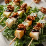 Pear & Brie Cheese Salad Skewers Pear & Brie Cheese Salad Skewers