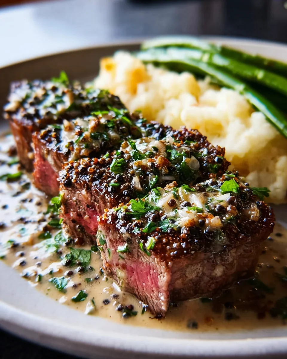 Peppercorn Steaks Peppercorn