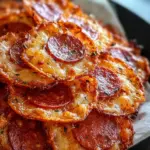 Pepperoni Cheese Crisps Pepperoni Cheese Crisps