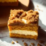 Pumpkin Crumb Cake with Cream Cheese Filling Pumpkin Crumb Cake with Cream Cheese Filling