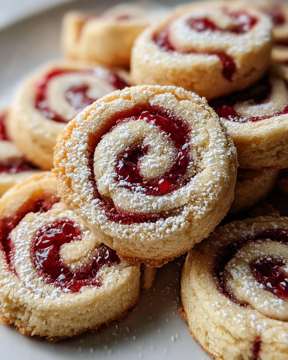 Raspberry Swirl Cookies Raspberry