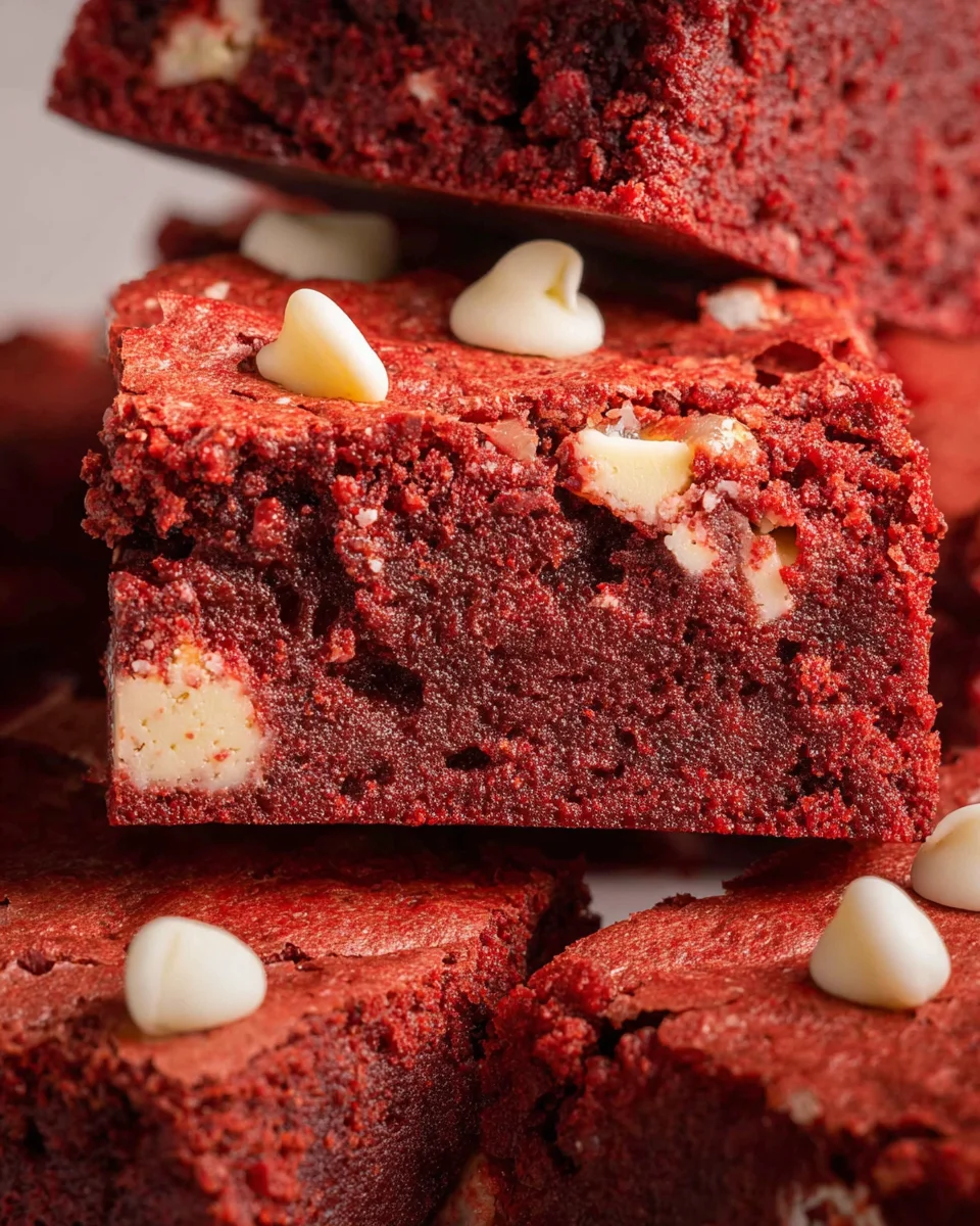 Red Velvet Brownies Red Velvet Brownies