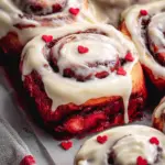 Red Velvet Cinnamon Rolls Red Velvet Cinnamon Rolls