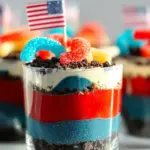 Red, White and Blue Dirt Cups