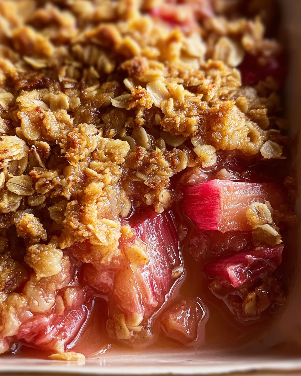 Rhubarb Crisp Rhubarb Crisp
