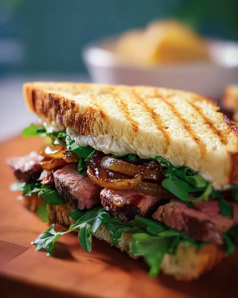 Roast Beef Sandwiches with Lettuce and Onions Roast