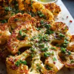 Roasted Cauliflower Steaks Roasted Cauliflower Steaks