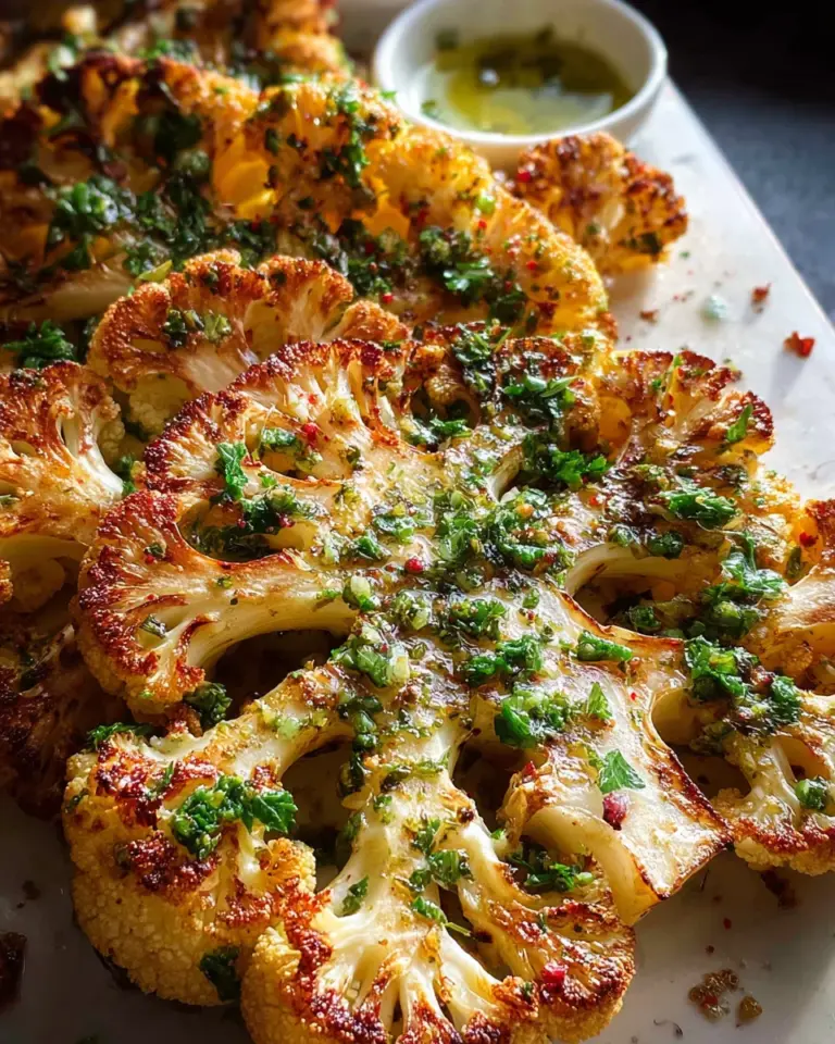 Roasted Cauliflower Steaks