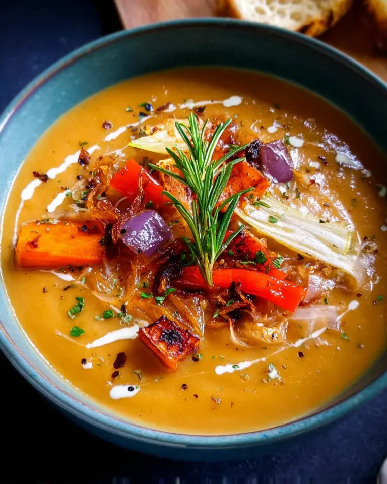 Roasted Vegetable Soup