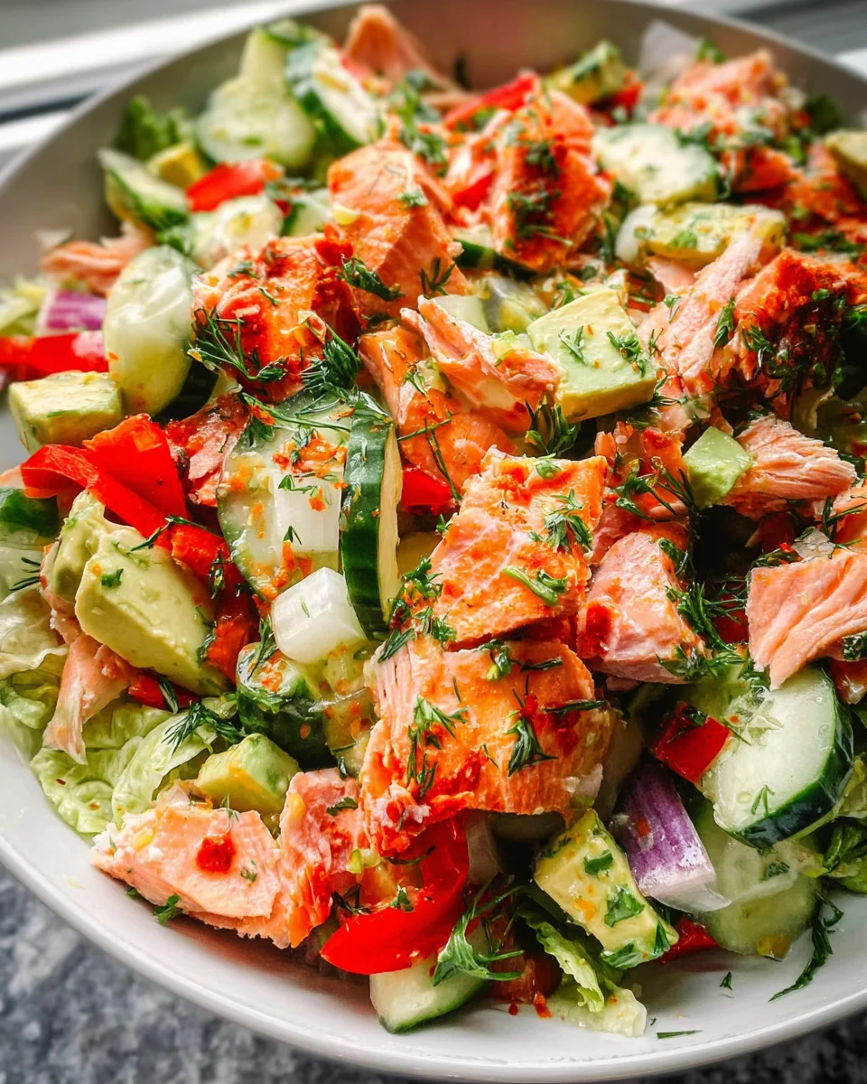 Salmon Salad Recipe Salmon