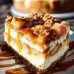 Salted Caramel Apple Pie Cheesecake Salted Caramel Apple Pie Cheesecake