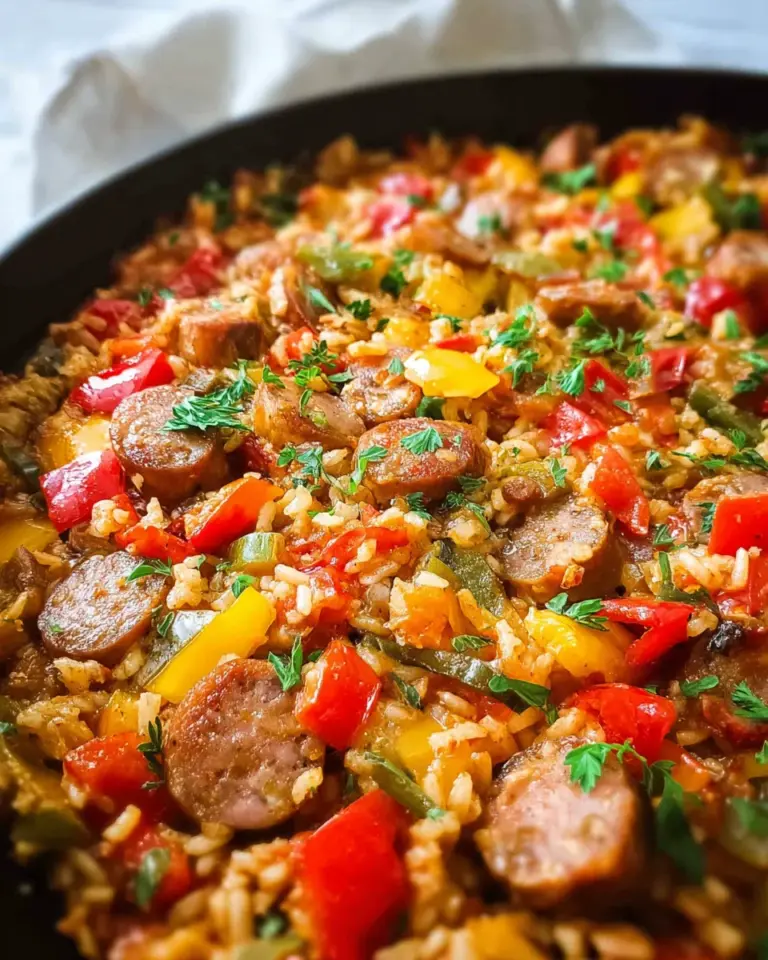 Sausage And Rice Casserole