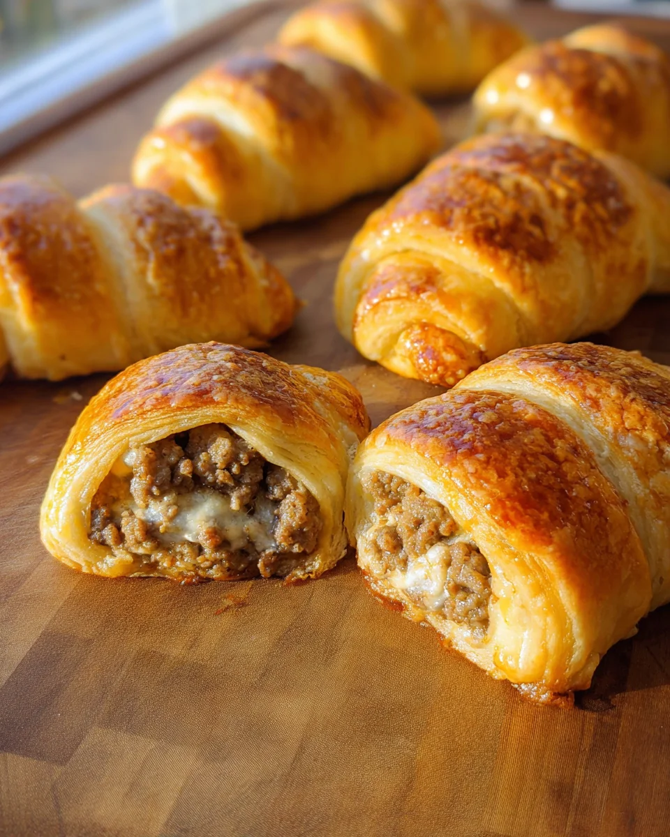 Sausage Cream Cheese Crescent Rolls Sausage