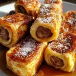 Sausage French Toast Roll-Ups Recipe Sausage French Toast Roll-Ups Recipe