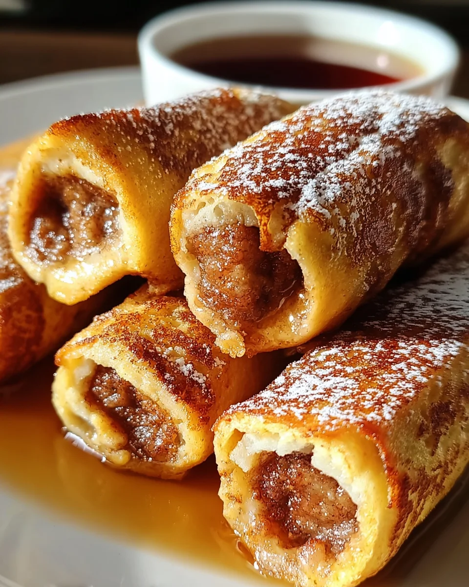 Sausage French Toast Roll-Ups Recipe Sausage