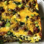Sausage & Egg Keto Breakfast Casserole Sausage & Egg Keto Breakfast Casserole