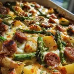 Sausage and Potato Casserole with Spring Veggies Sausage and Potato Casserole with Spring Veggies