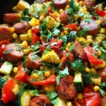Sausage and Veggies Skillet - 30 Minute, One-Pan Meal Sausage and Veggies Skillet - 30 Minute, One-Pan Meal