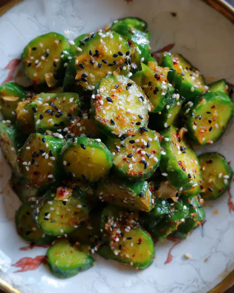 Sesame Cucumber Salad