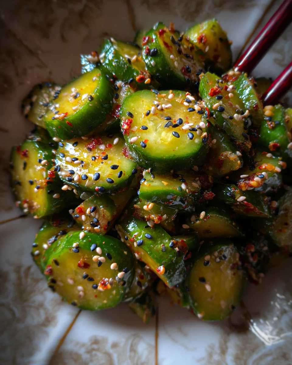 Sesame Cucumber Salad Sesame