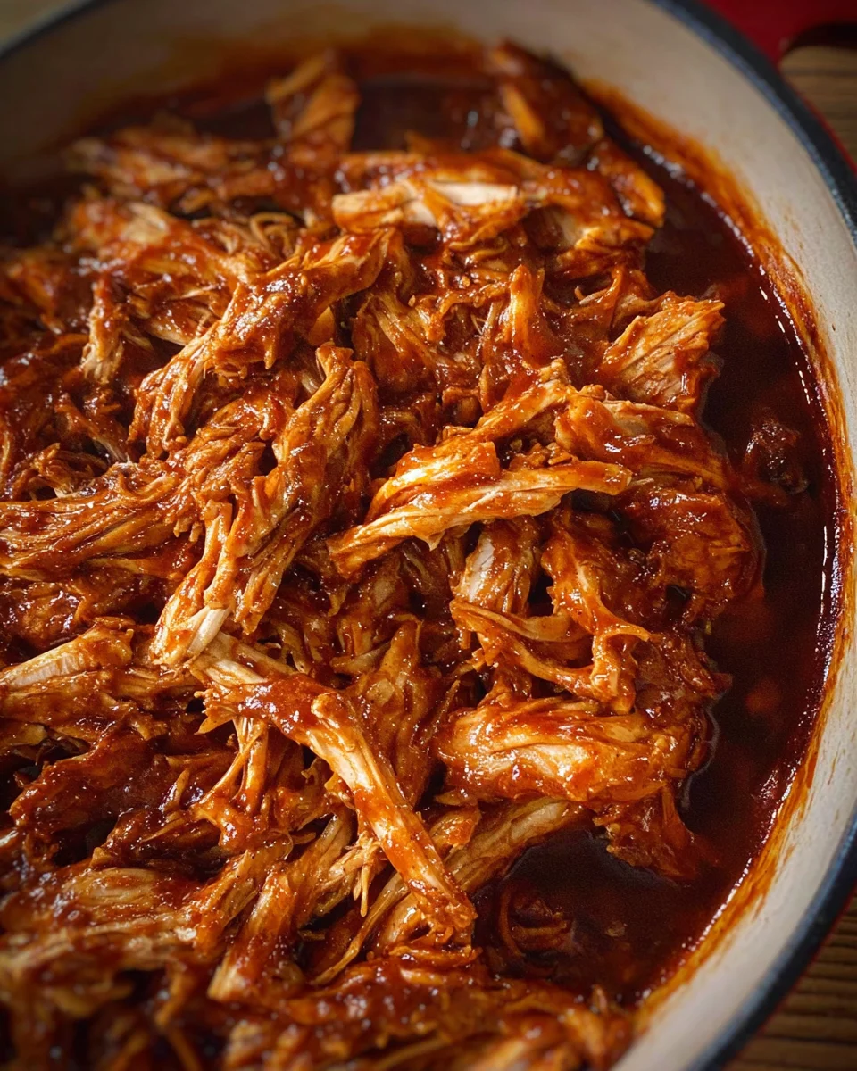Shredded BBQ Chicken Shredded
