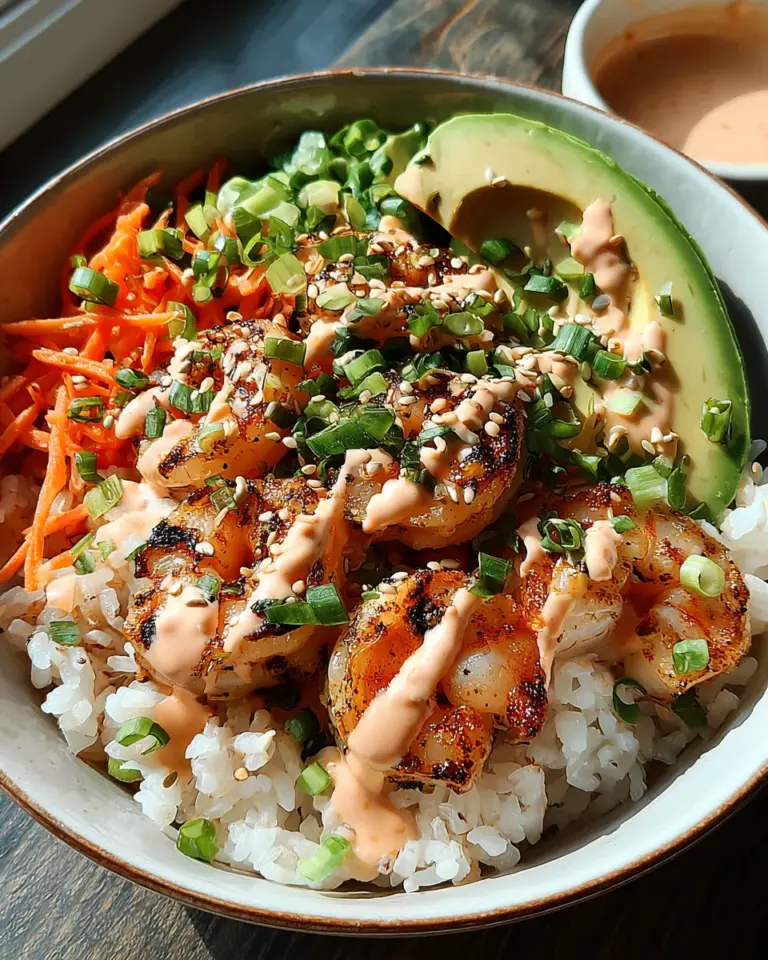 Shrimp Rice Bowls with Spicy Mayo