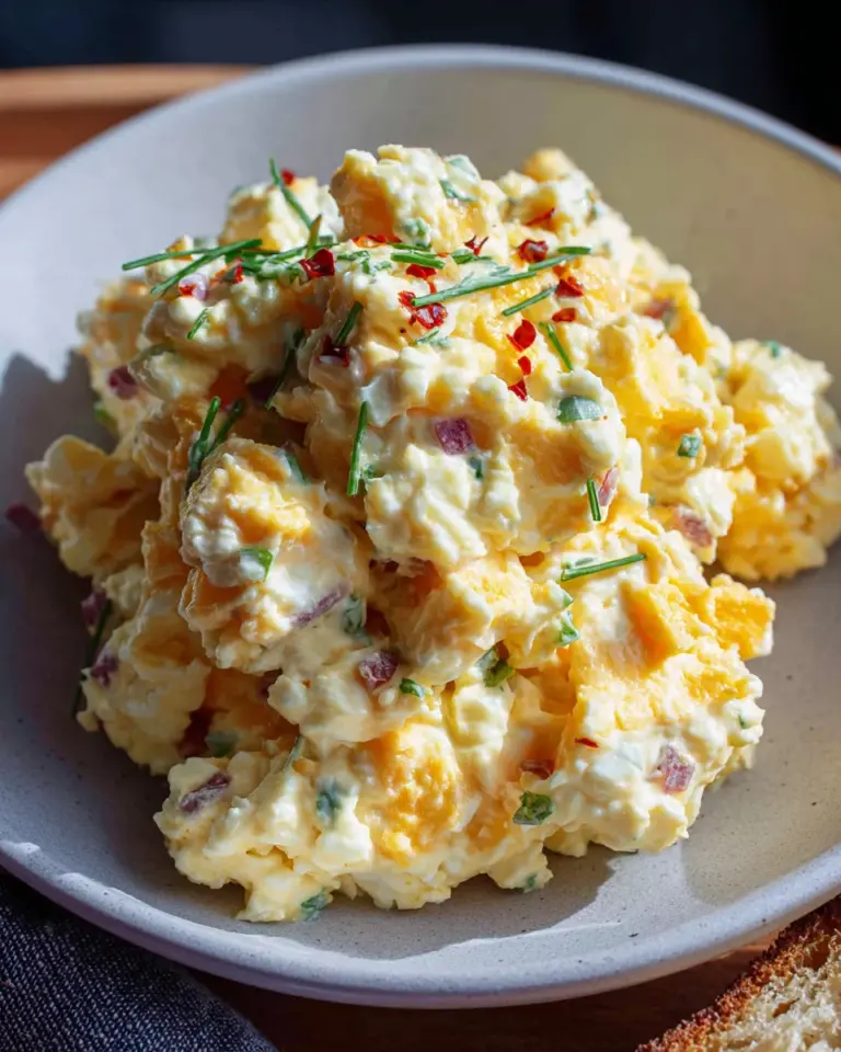 Simple Cottage Cheese Egg Salad