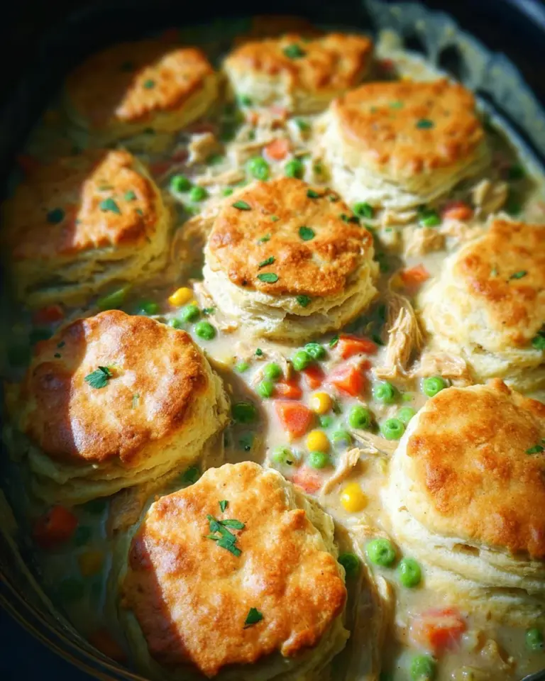 Slow Cooker Chicken Pot Pie