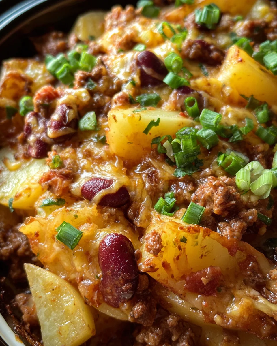 Slow Cooker Cowboy Casserole Slow