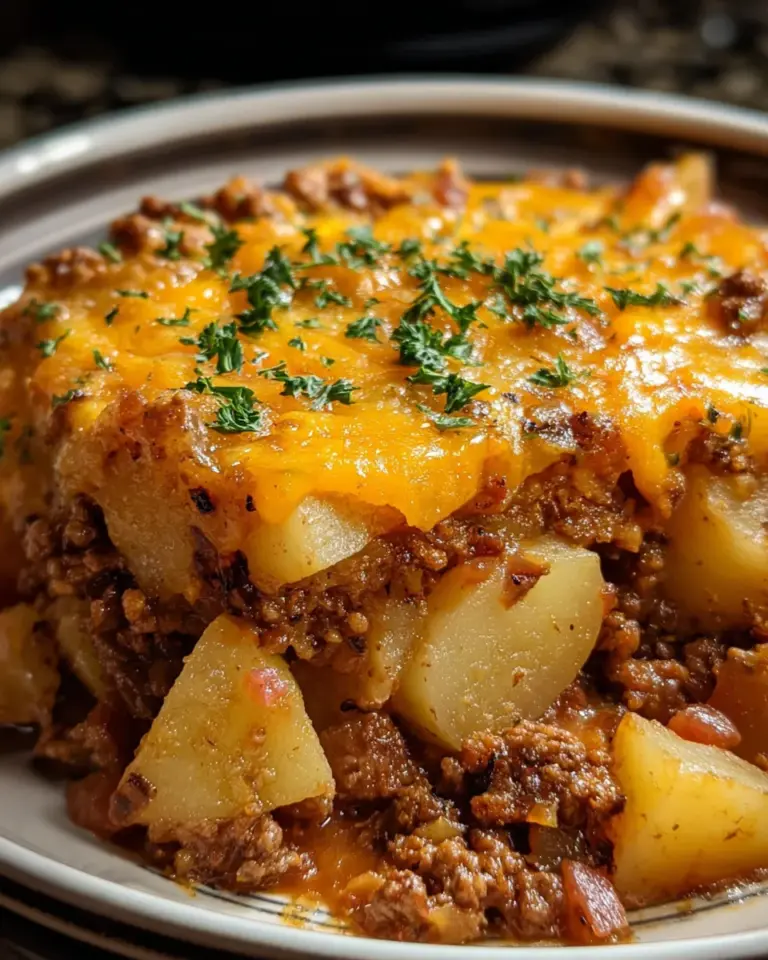 Slow Cooker Cowboy Potato Casserole