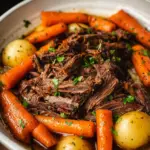 Slow Cooker Garlic Herb Pot Roast Slow Cooker Garlic Herb Pot Roast