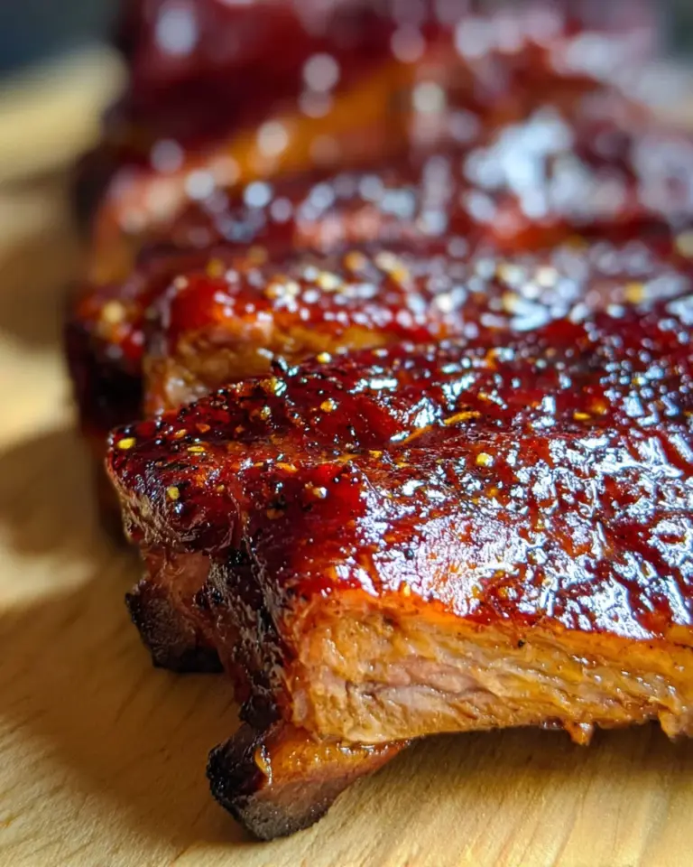 Smoked Pork Ribs in the Smoker